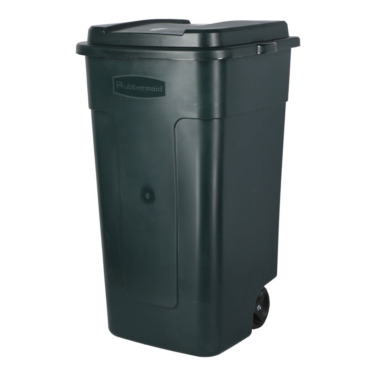 Rubbermaid Wheeled Roughneck Big Trash Can Black 50gal RUBBERMAID